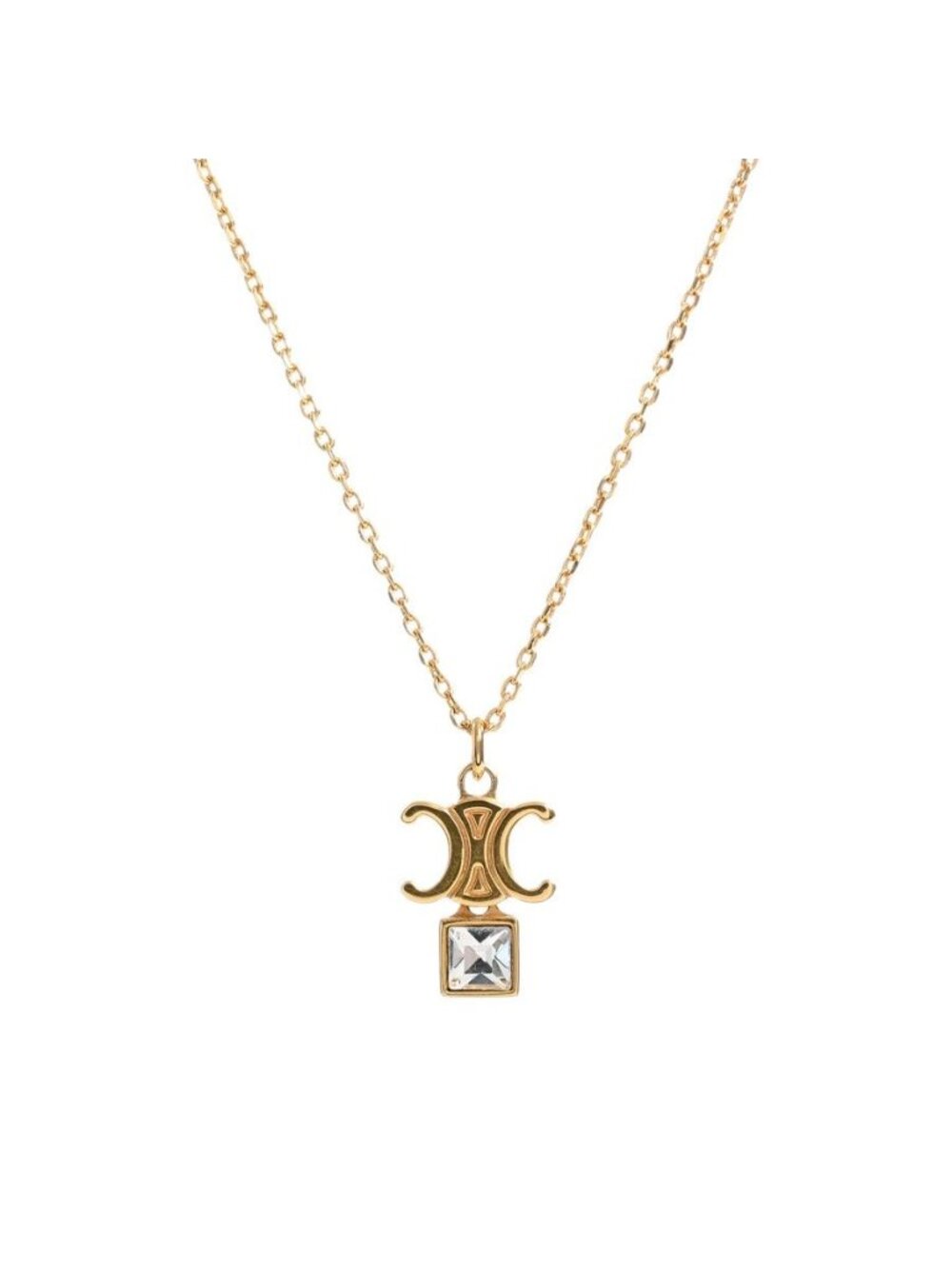 Celine Necklace Triomphe Gold